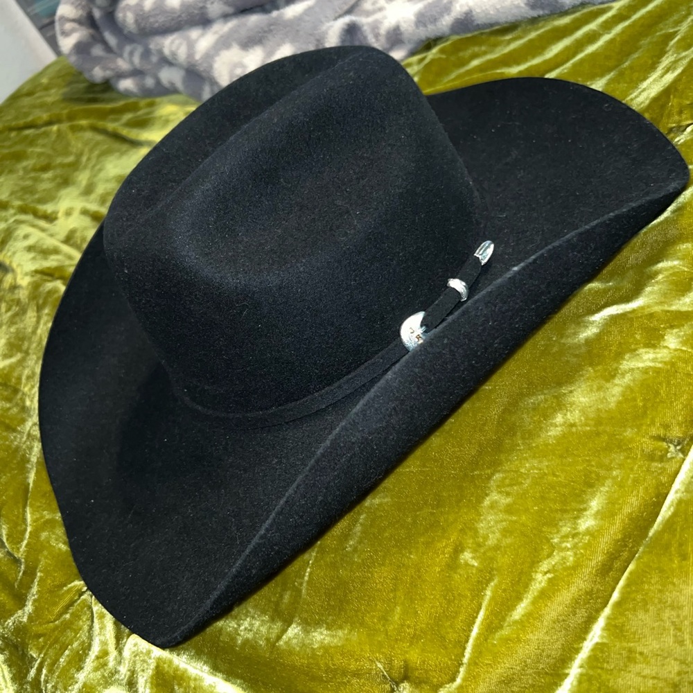Stetson black 100% pur felt 6x Hat